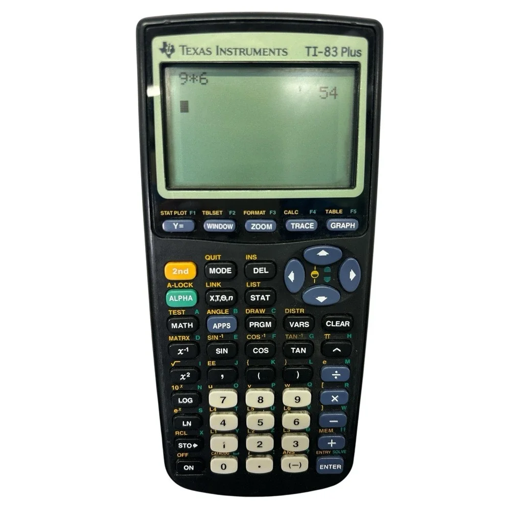 Texas Instruments TI-83 Plus Graphing Calculator –‎ Works Great, Painted Case